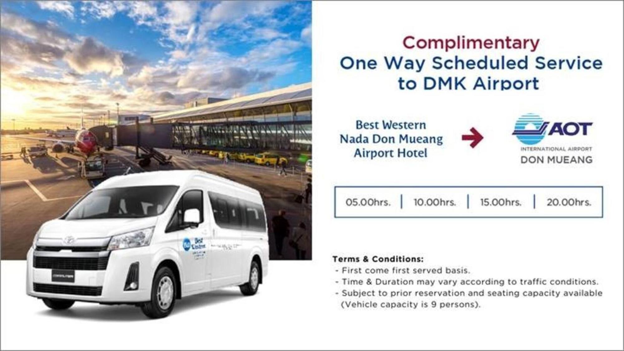 Best Western Nada Don Mueang Airport Hotel Бангкок Экстерьер фото